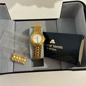 Maurice Lacroix Gold Timepiece
